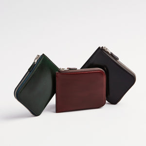 大峡製鞄　ケース　小銭入れ　イタリアンレザー　ブラック OHBA】Small Leather Goods – 大峽製鞄