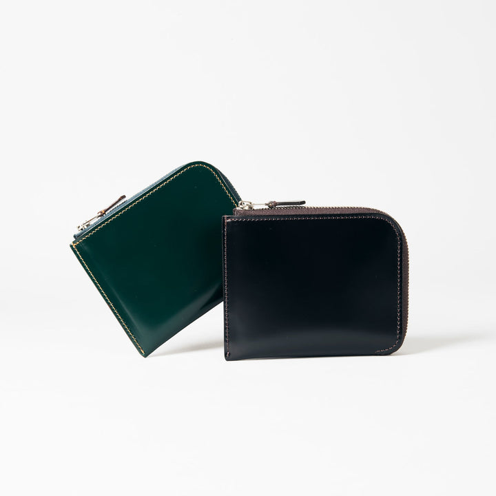 0051-4-CDV】Lジップ札入れ 『マルチケース』(ブラック) – 大峽製鞄