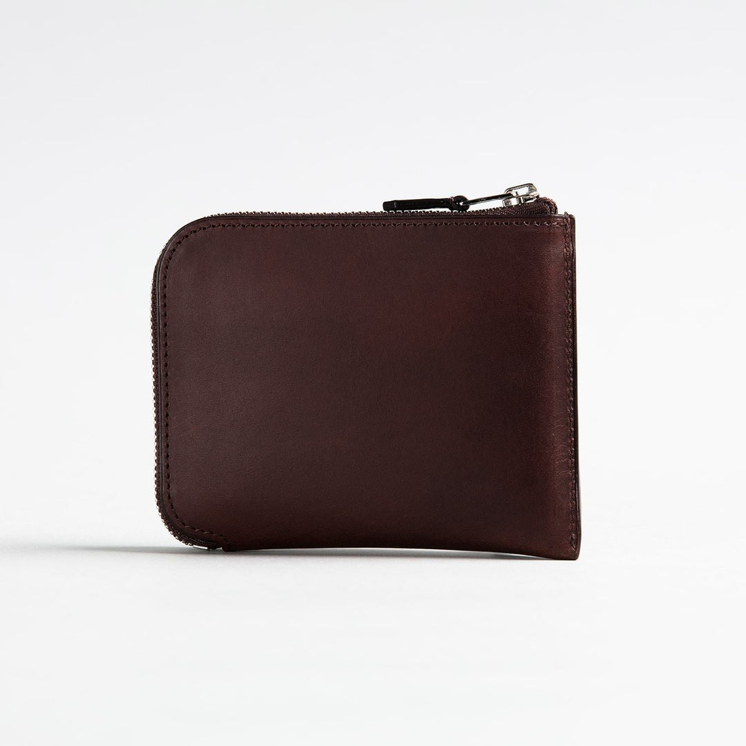 大峽製鞄 ｜ ミニ財布－Lジップ札入れ 『マルチケース』(ブラウン