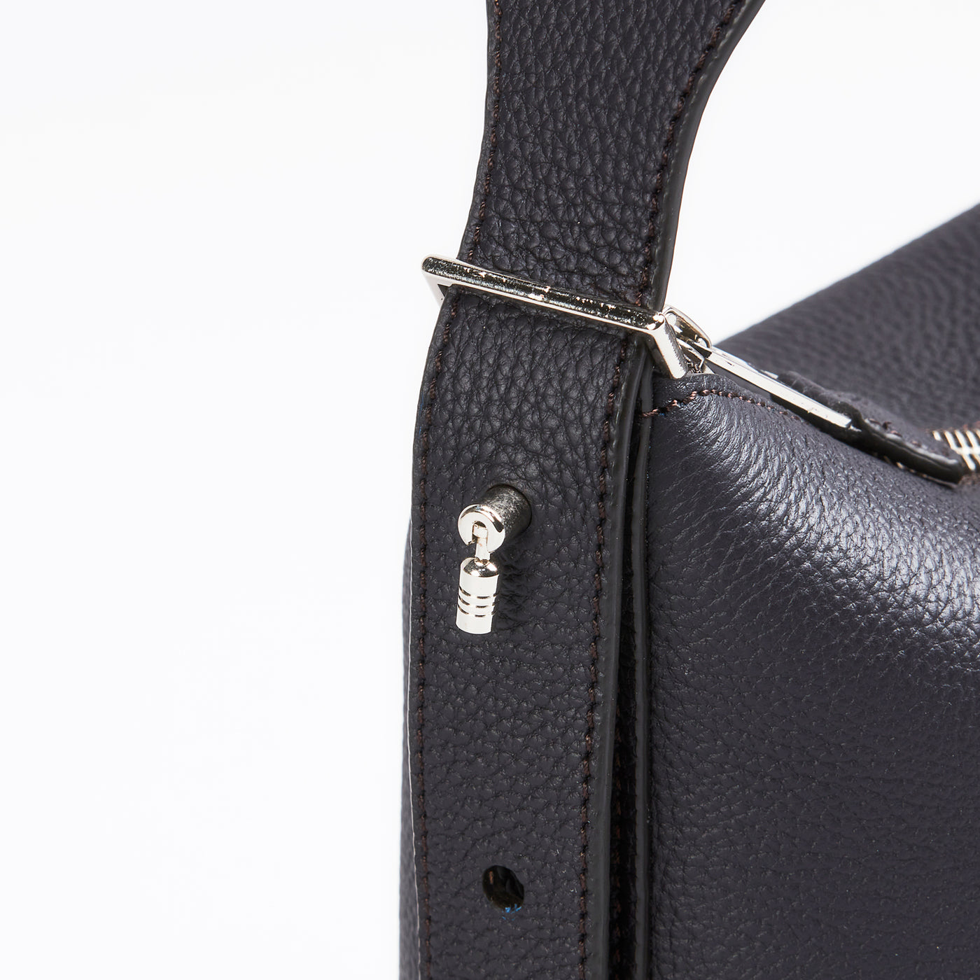 【0801-GMS】スモールバケットバッグ『クモノマイン』（ブラック）