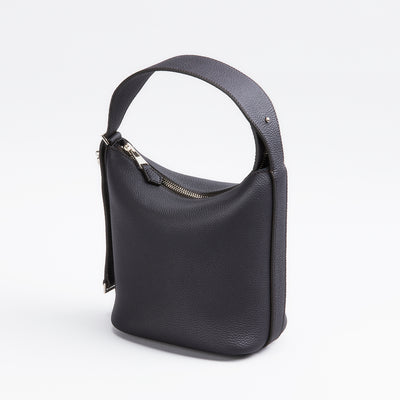 【0801-GMS】スモールバケットバッグ『クモノマイン』（ブラック）