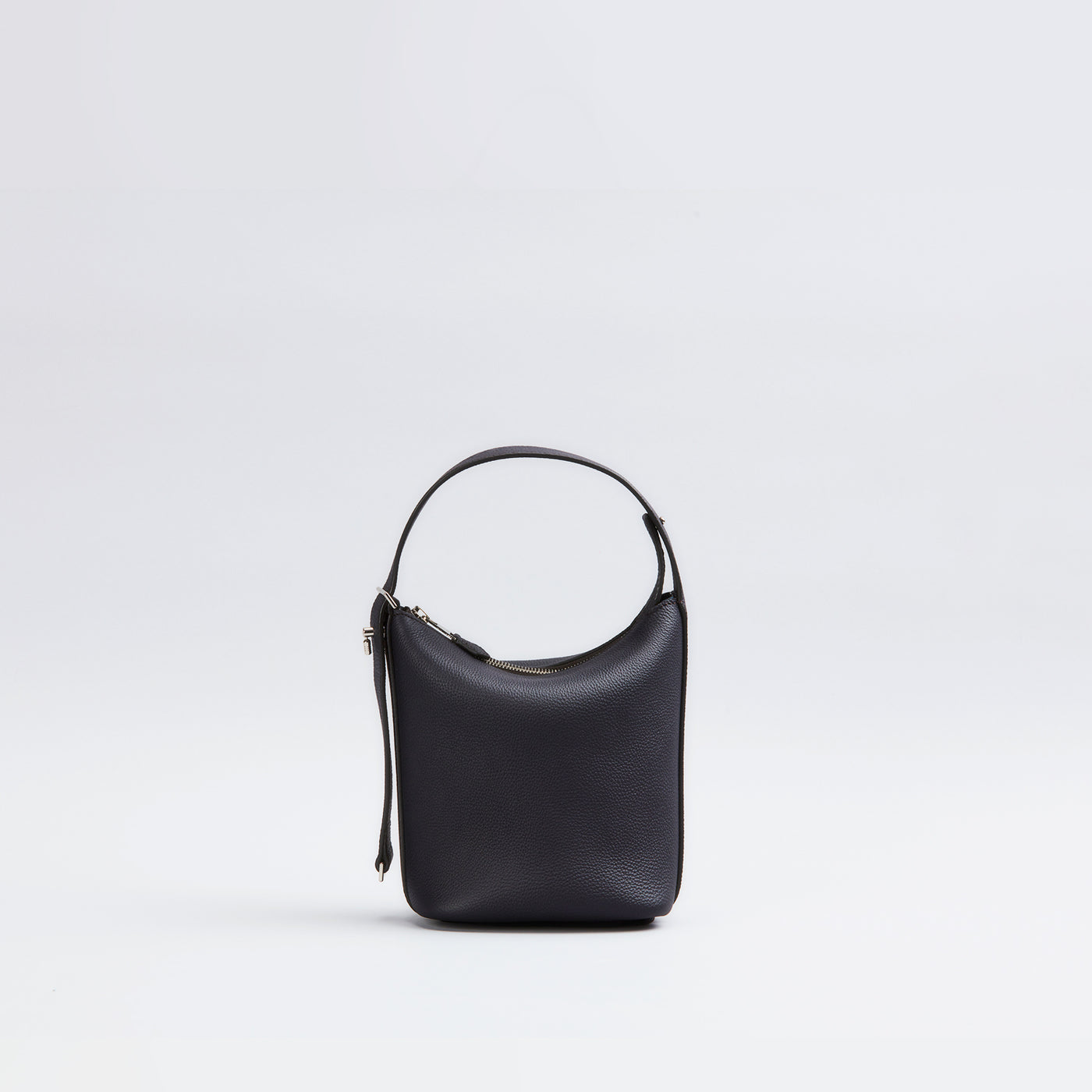 【0801-GMS】スモールバケットバッグ『クモノマイン』（ブラック）