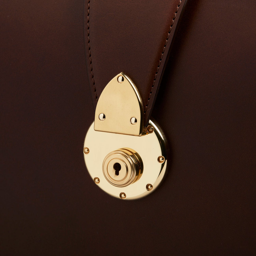 大峽製鞄－『スリム・ダレス』ダレスバッグ1気室【0953-BTL】