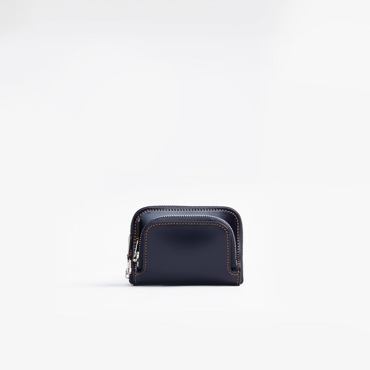 大峽製鞄－コインケース『ダブルファスナーケース・ミニ』【0975-3-CDV】