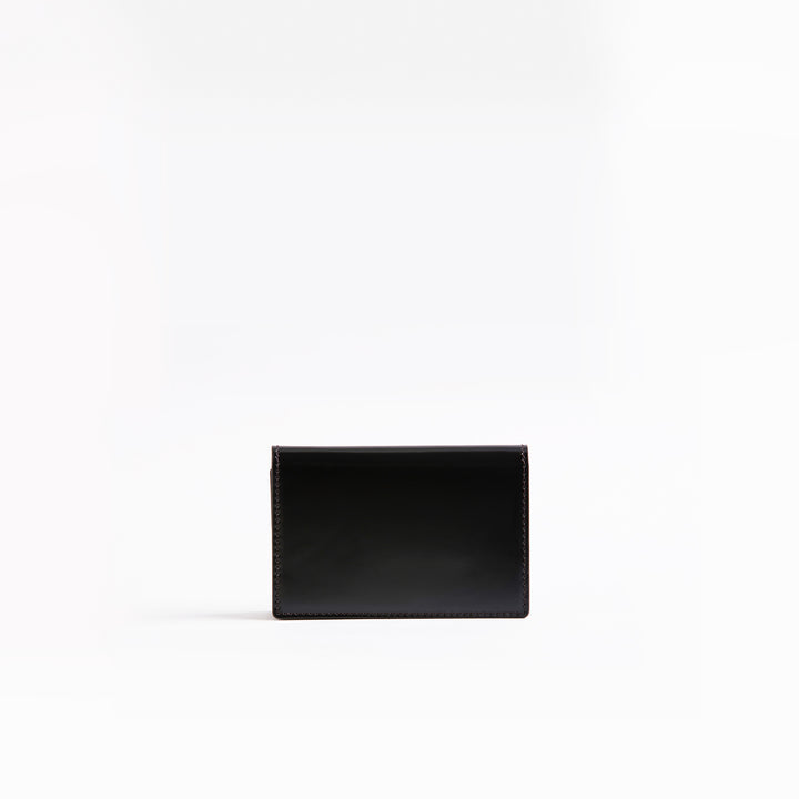 大峽製鞄－名刺入れ(通し襠)(ブラック)【1041-2-CDV】