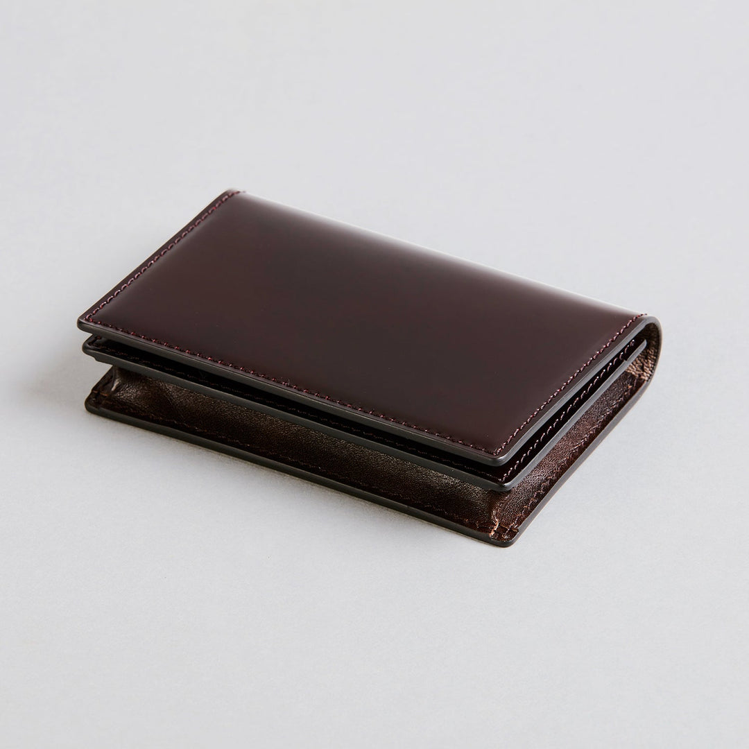 新品✨大峽製鞄 カードケース 名刺入れ パスケース レザー ダークネイビー 濃紺 新品✨大峽製鞄 カードケース 名刺入れ パスケース レザー