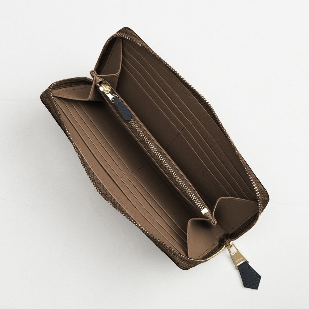 【新品未使用】大峡製鞄 OHBA Lジップ 財布 レザー ブラック 本革 革小物を選ぶ – 大峽製鞄