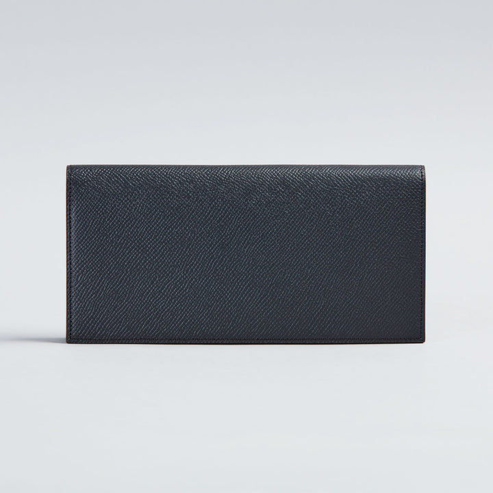 【定価9.3万】OHBA(大峽製鞄)束入れ(通し襠)・長財布 (グリーン) 長財布｜大峽製鞄－束入れ (通しマチ・小銭入れ付き)【1057-ECF