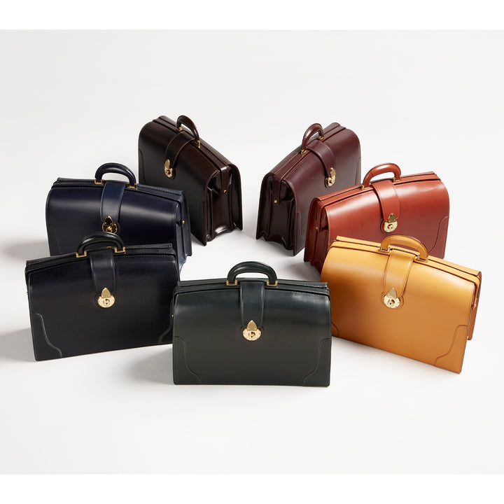 ブルックスブラザーズ 牛革ダレスバッグ Peal & Co. Ltd 社製 B4対応牛革ダレスバッグ ※※受注生産※※ 頑丈で洗練された外見が
