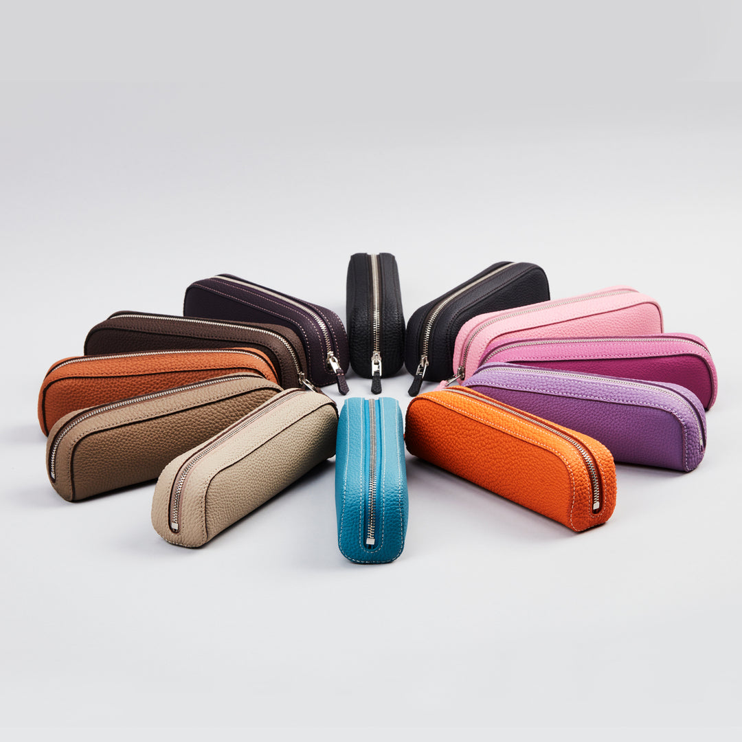 大峽製鞄 ｜ 【1145-GMS】オールレザーペンケース(パープル)