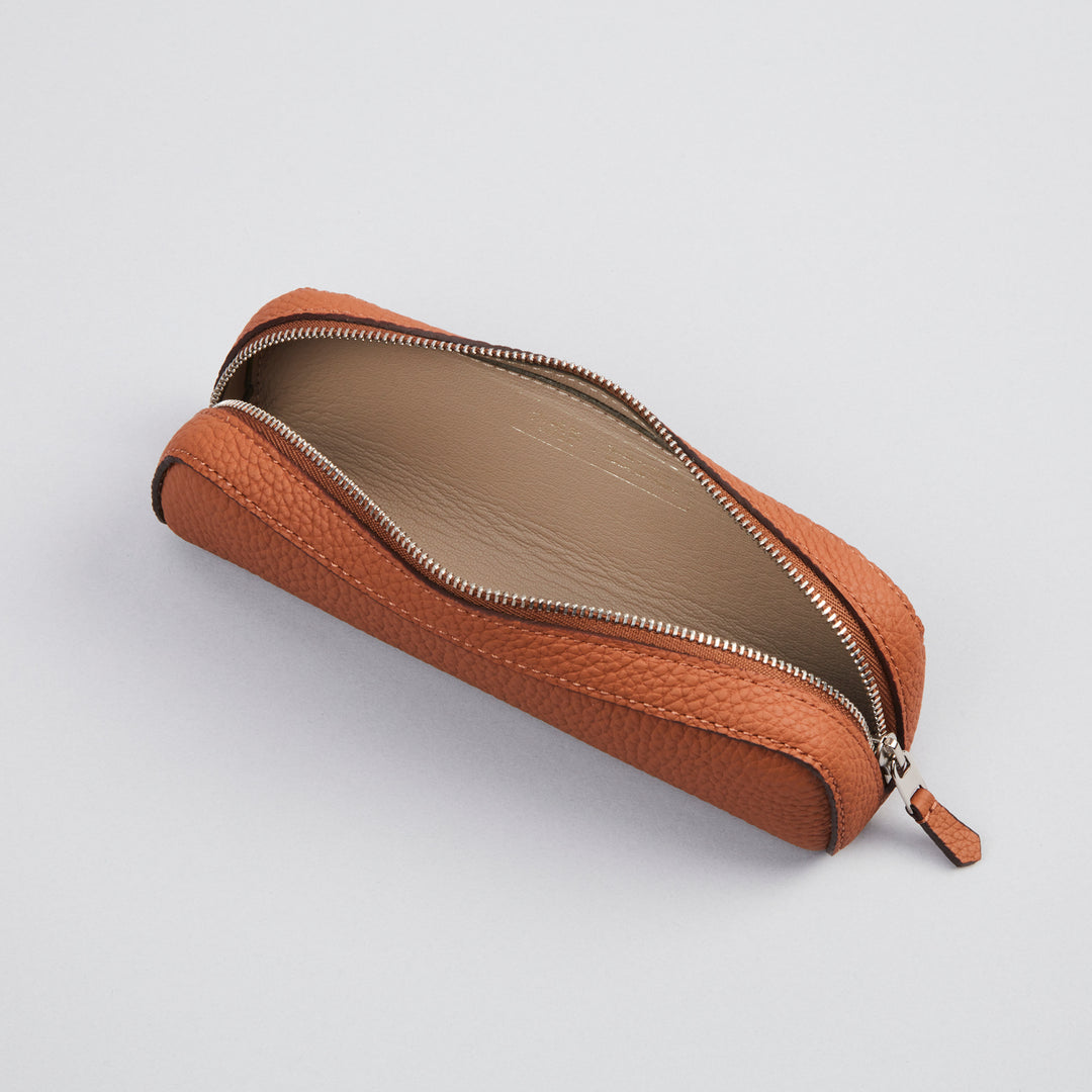 大峽製鞄 ｜ 【1145-GMS】オールレザーペンケース(パープル)