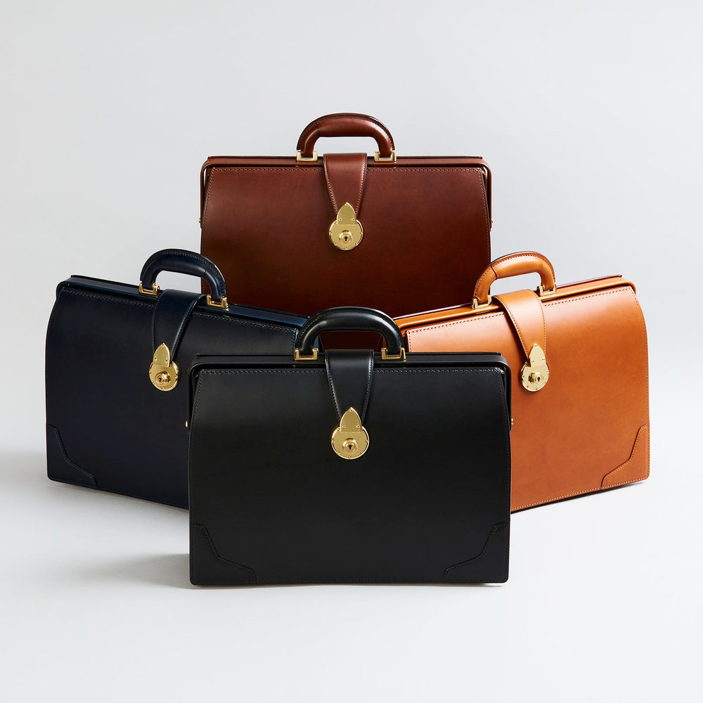 大峽製鞄　ダレスバッグ　 ビジネスバッグ　おおばせいほう　 レザー　ブラウン 大峽製鞄(おおばせいほう)こだわりの逸品｜ダレスバッグ