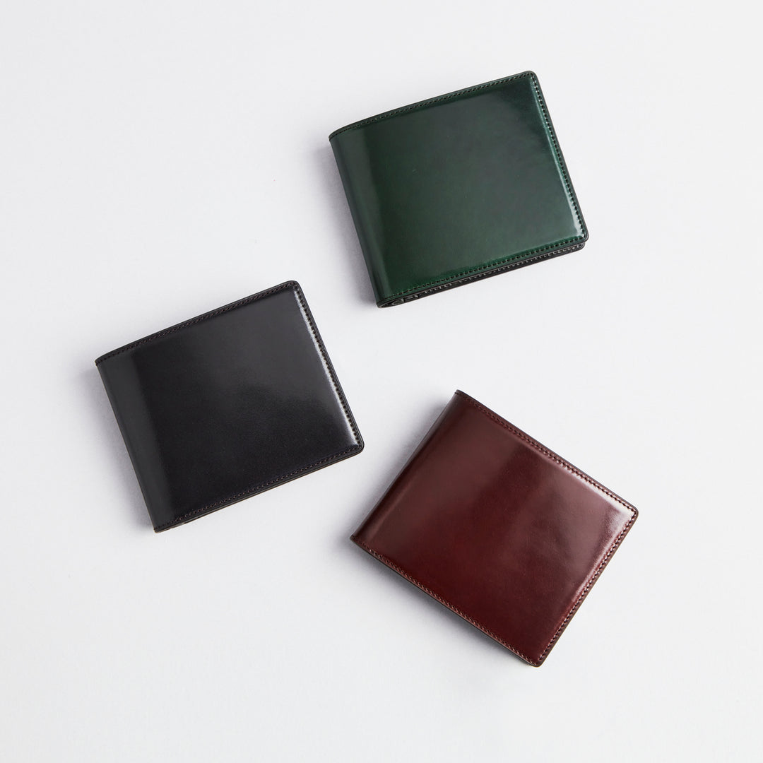 大峽製鞄－メンズ財布｜二つ折り札入れ小銭付【1207-3-RCD】 – Ohba&Co