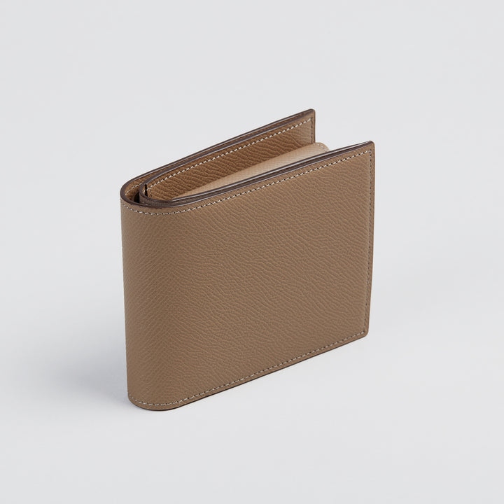 大峽製鞄－メンズ財布｜二つ折り札入れ小銭付【1207-3-ECF】