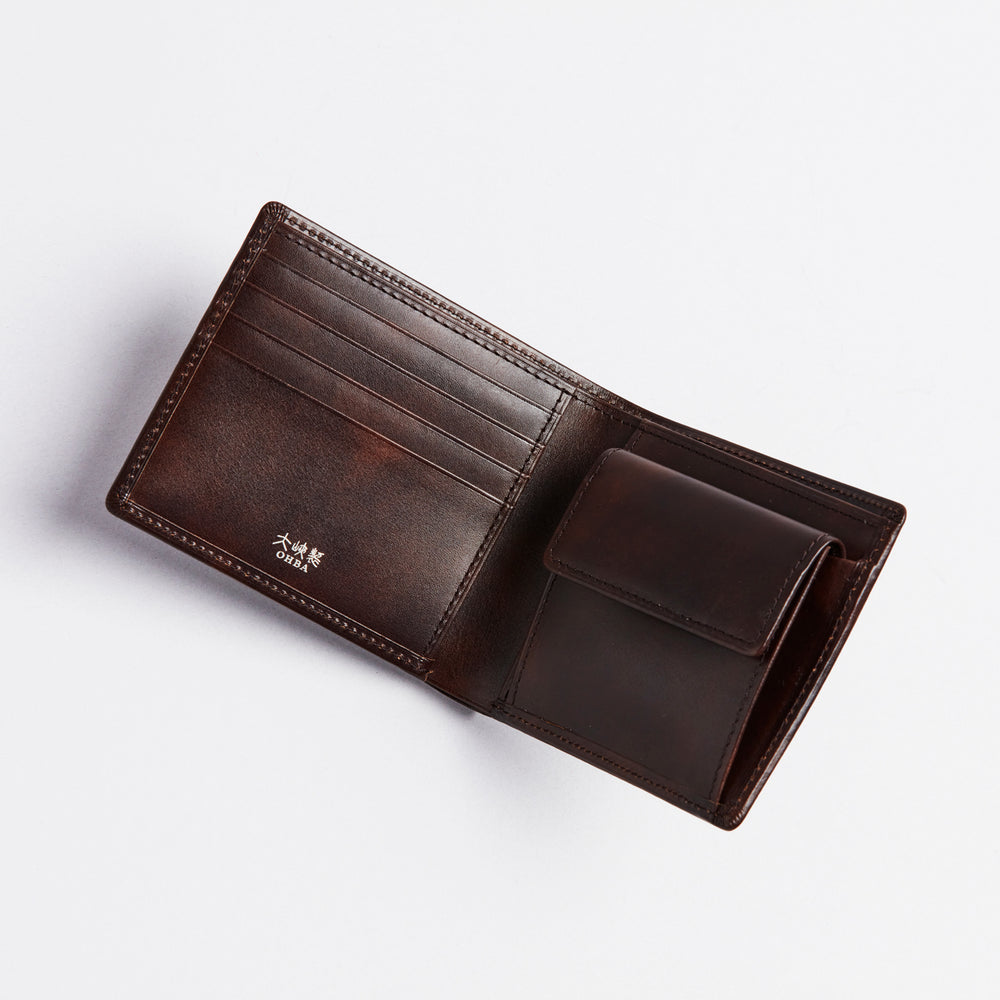 OHBA】アイテム：札入れ（二つ折り財布） – 大峽製鞄