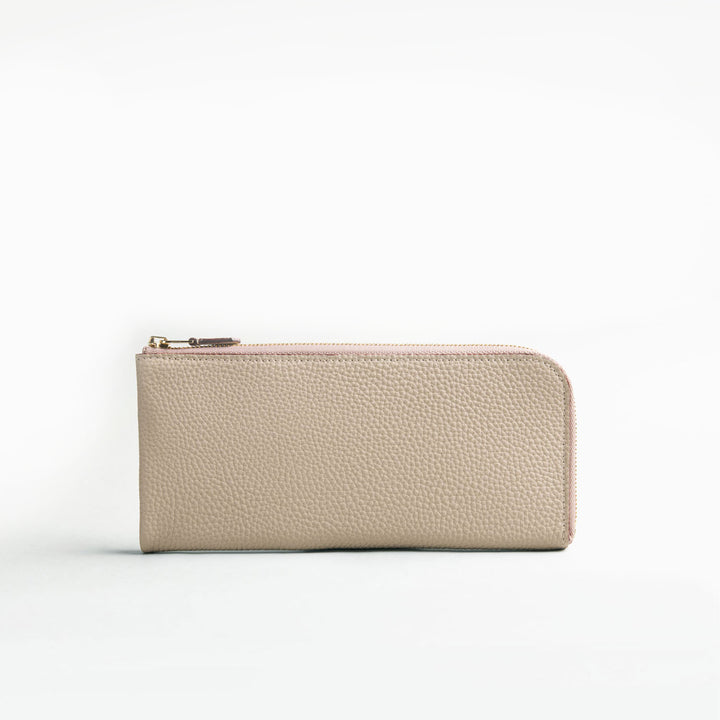 1245-3-GMS】Lジップ束入れ『ロングウォレット』(ゴールド) – 大峽製鞄