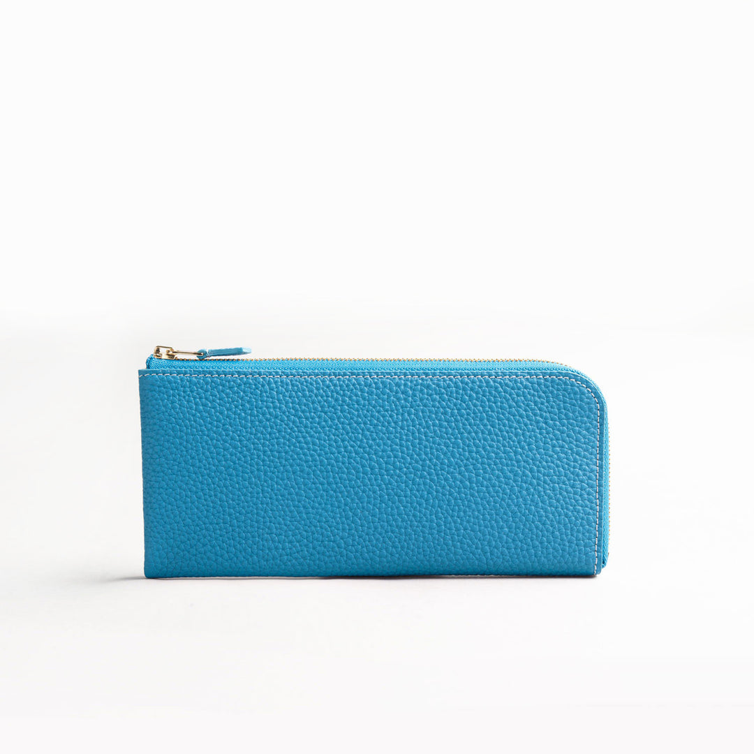 未使用級✨大峽製鞄　OHBA 1245-3-GMS Lジップ ロングウォレット 大峽製鞄－Lジップ束入れ 『ロングウォレット』【1245-4-CDV】