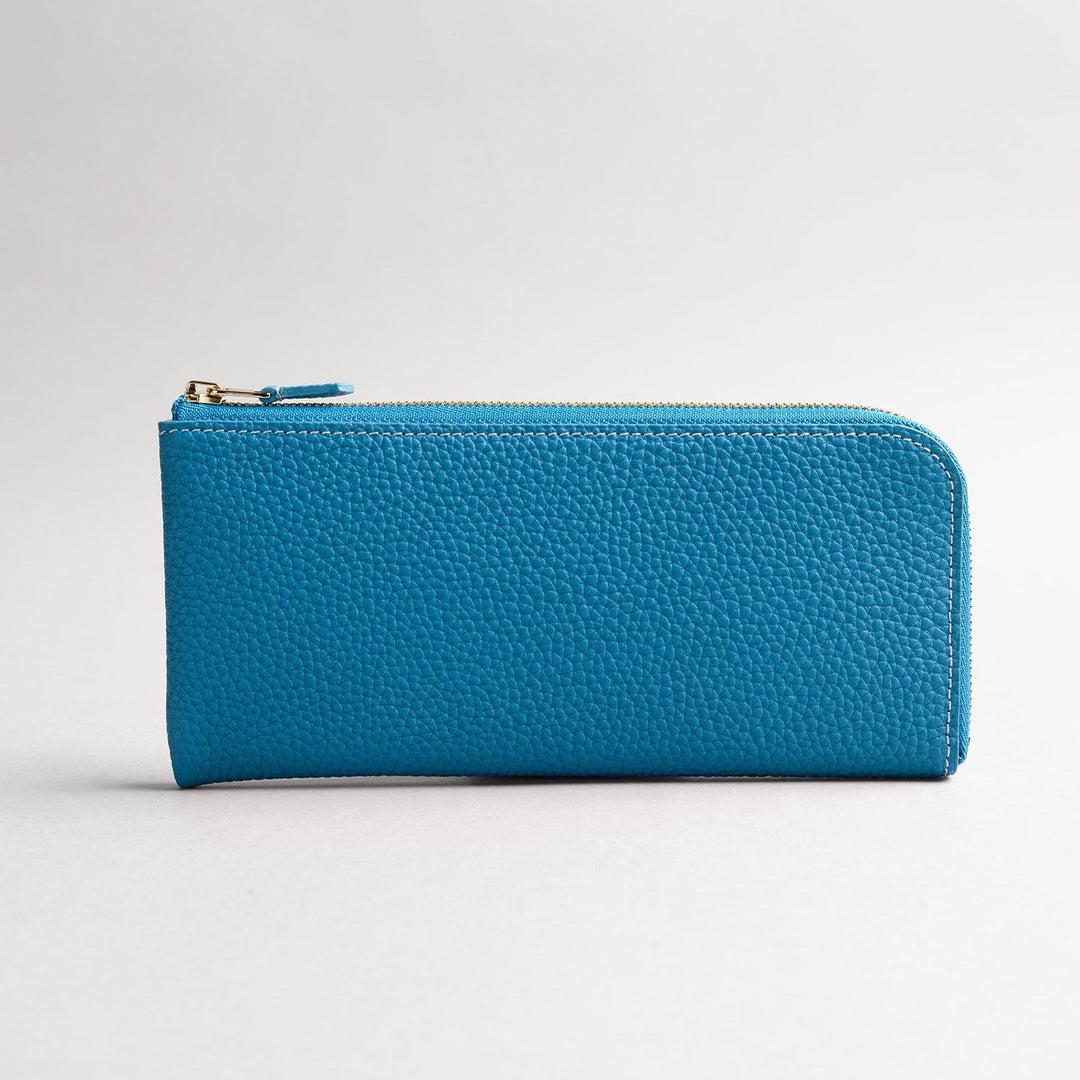1245-3-GMS】Lジップ束入れ『ロングウォレット』(スカイ) – Ohba&Co