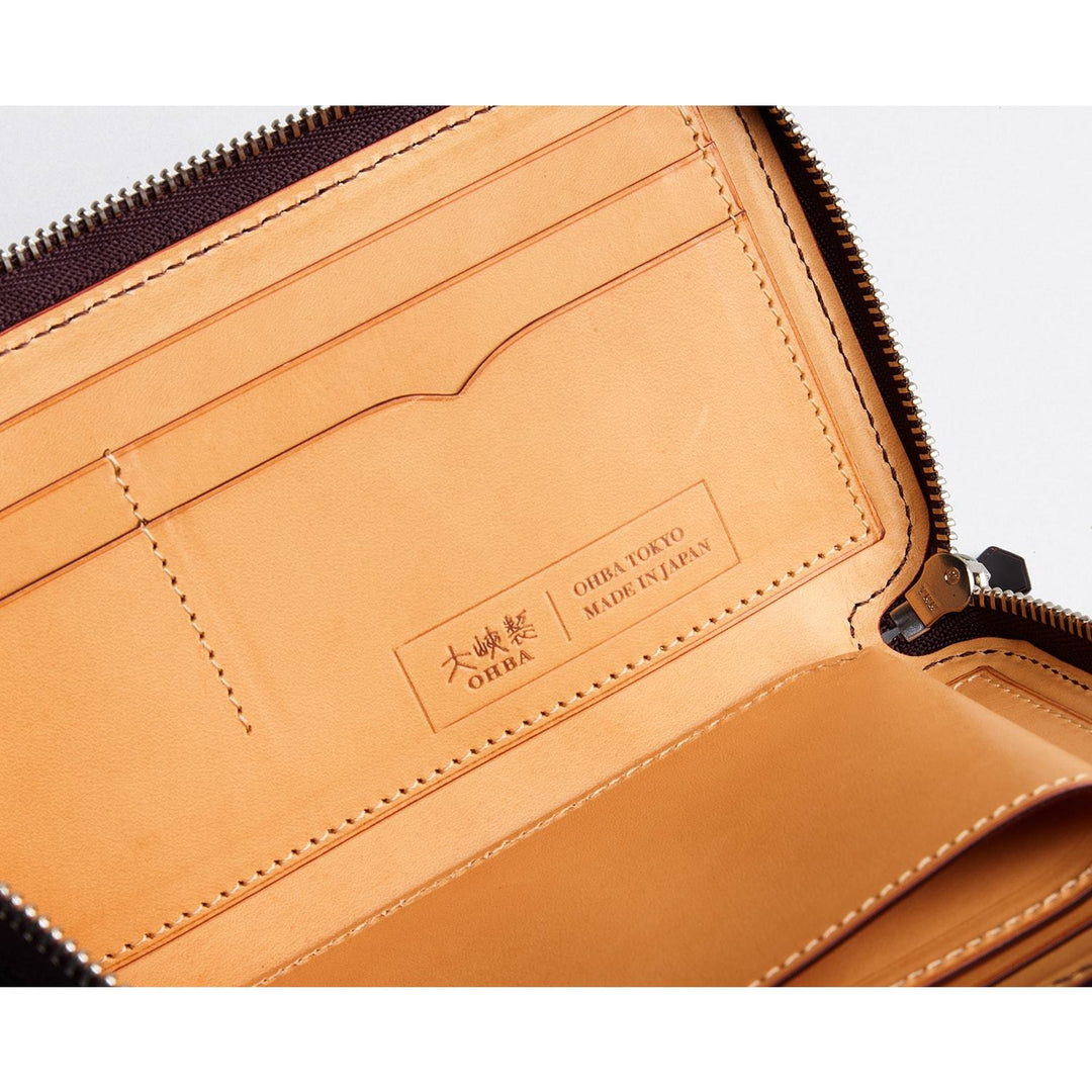 大峽製鞄－Lジップ束入れ 『ロングウォレット』【1245-4-CDV】 