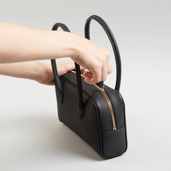 1253-2-GMS】ハンドバッグ『ラピン』〈オレンジ〉 – 大峽製鞄