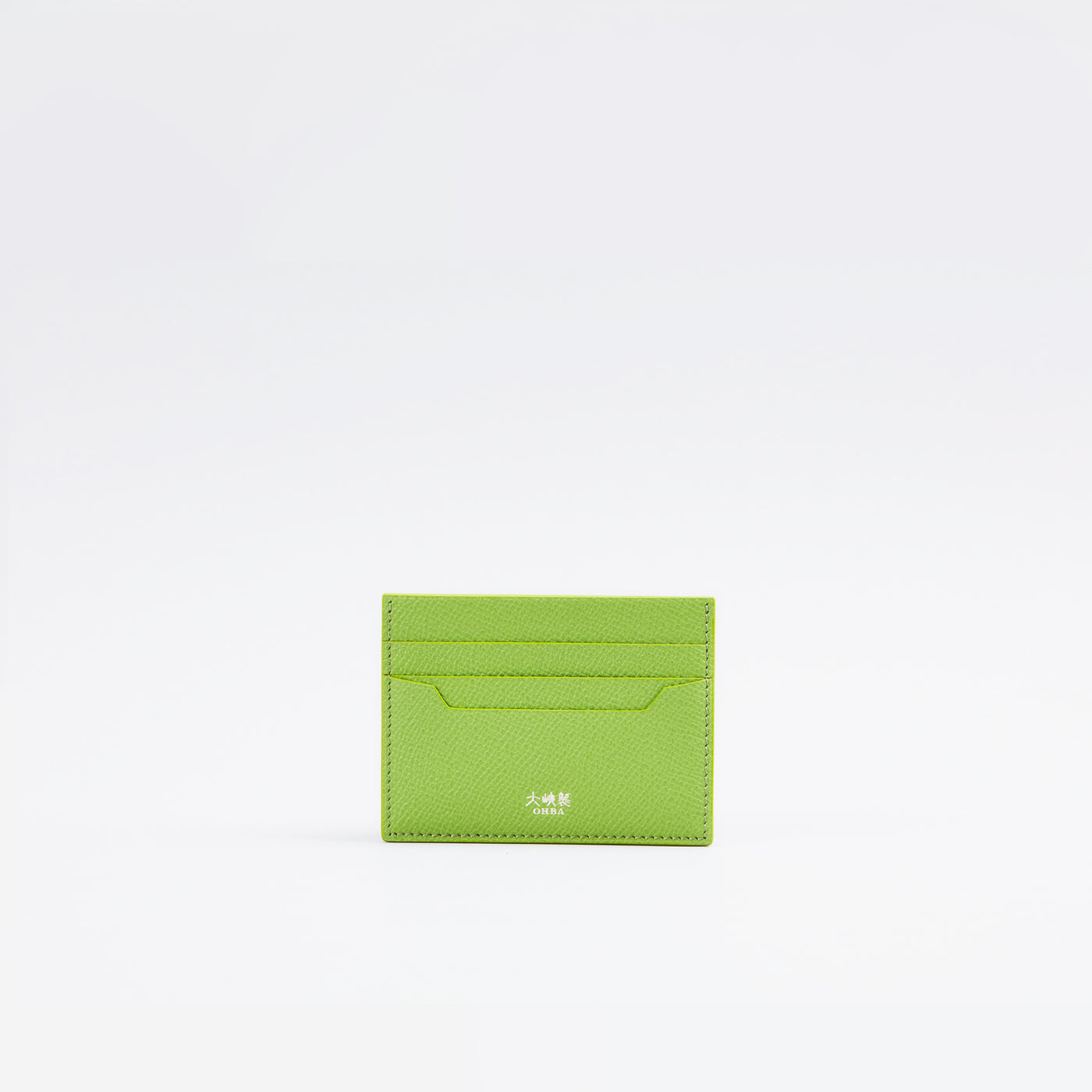 【1264-ECF】クラシックカードホルダー (ライトグリーン)