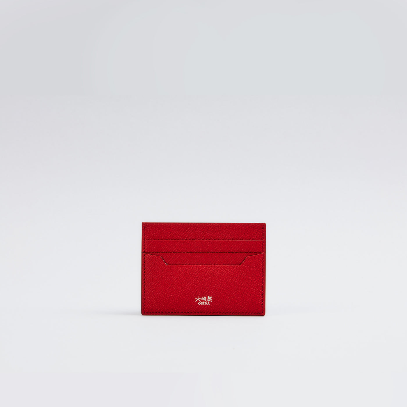 【1264-ECF】クラシックカードホルダー (レッド)