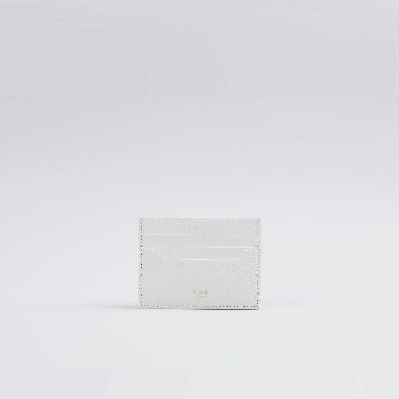 【1264-ECF】クラシックカードホルダー (ホワイト)