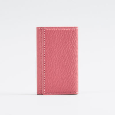 【1311-ECF】三つ折りキーケース〈４連〉 (ピンク)
