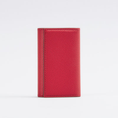 【1311-ECF】三つ折りキーケース〈４連〉 (ピンク)