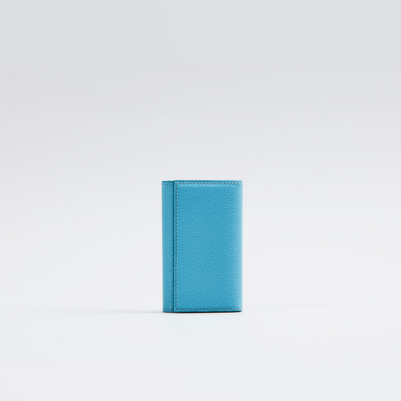 【1311-ECF】三つ折りキーケース〈４連〉 (スカイ)