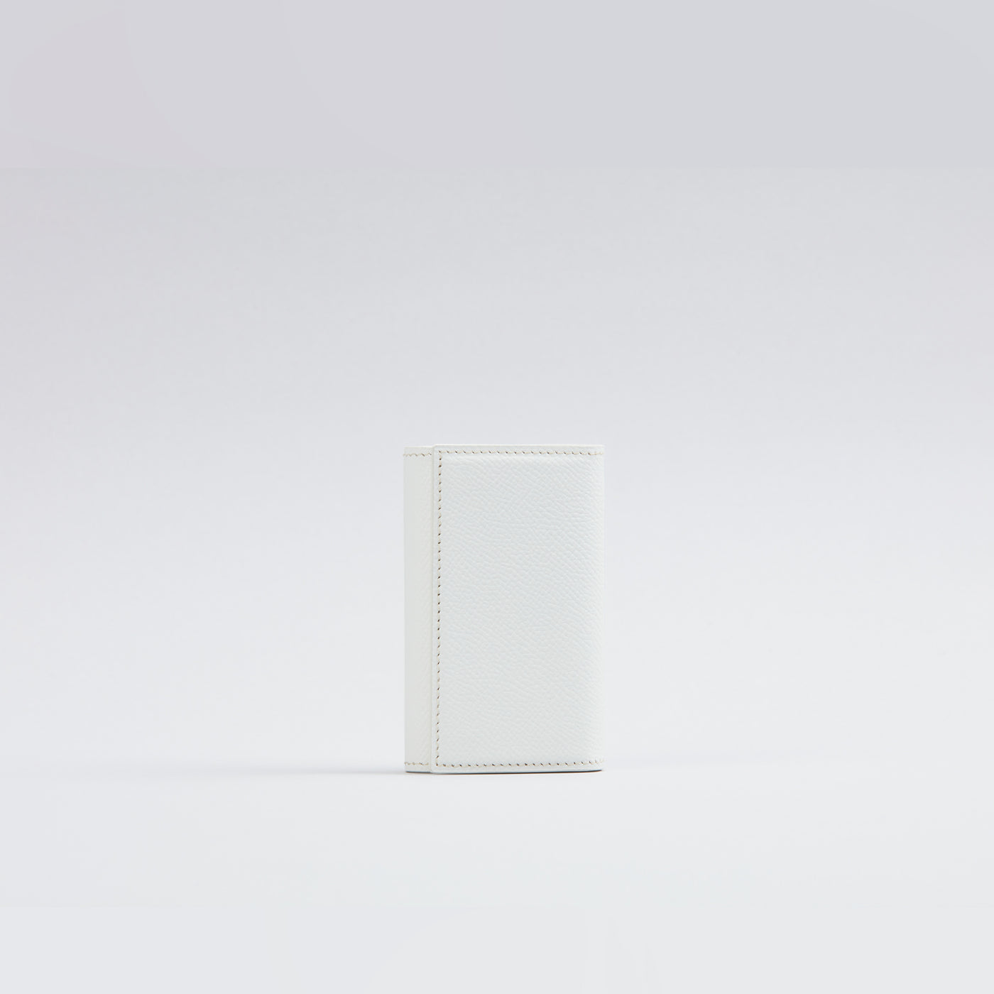 【1311-ECF】三つ折りキーケース〈４連〉 (ホワイト)