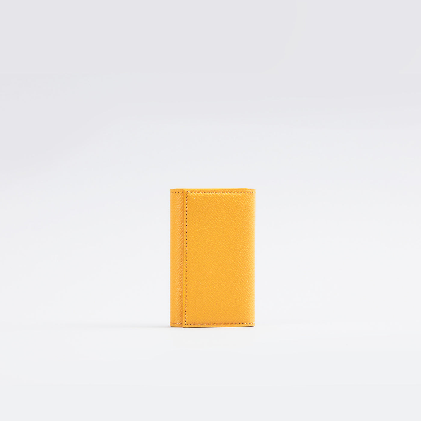 【1311-ECF】三つ折りキーケース〈４連〉 (イエロー)