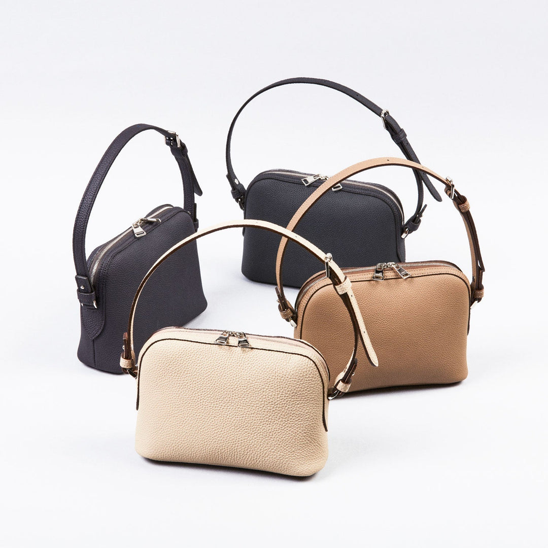 大峽製鞄－セミショルダーポシェット【1332-GMS】（トープ） – Ohba&Co