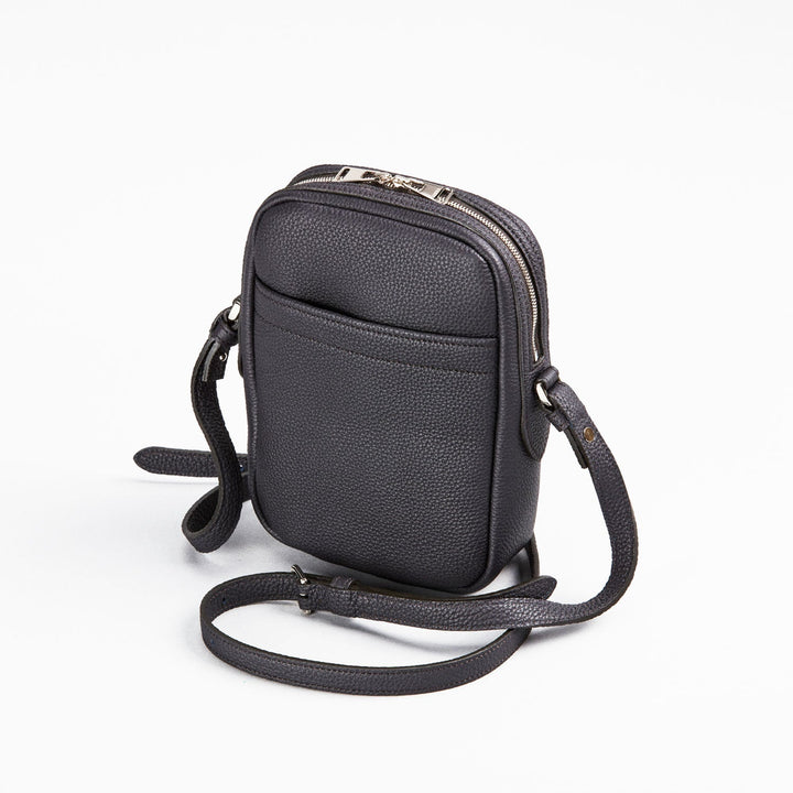 大峽製鞄－ショルダーバッグミニ【1333-GMS】（ライトグレー）