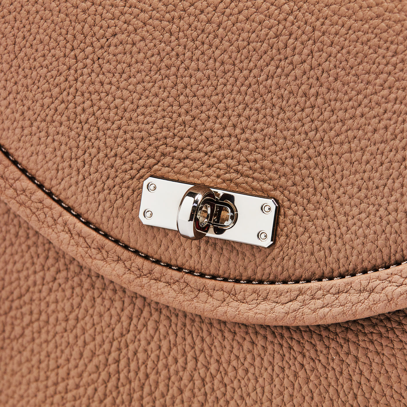 【1334-GMS】「マドロミー」ショルダーポーチ・ミニ（トープ）