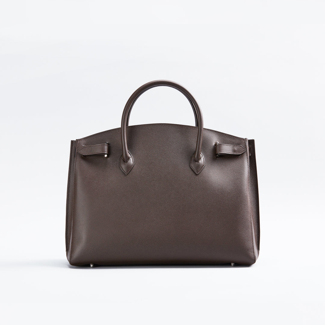 1347-ECF】『コクー』トートブリーフ (ネイビー) – 大峽製鞄