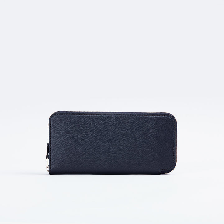 BALLY ダークブルー レザー財布 Bally バリー BALLY 財布 二つ折り財布 クロッシング 小銭入れあり