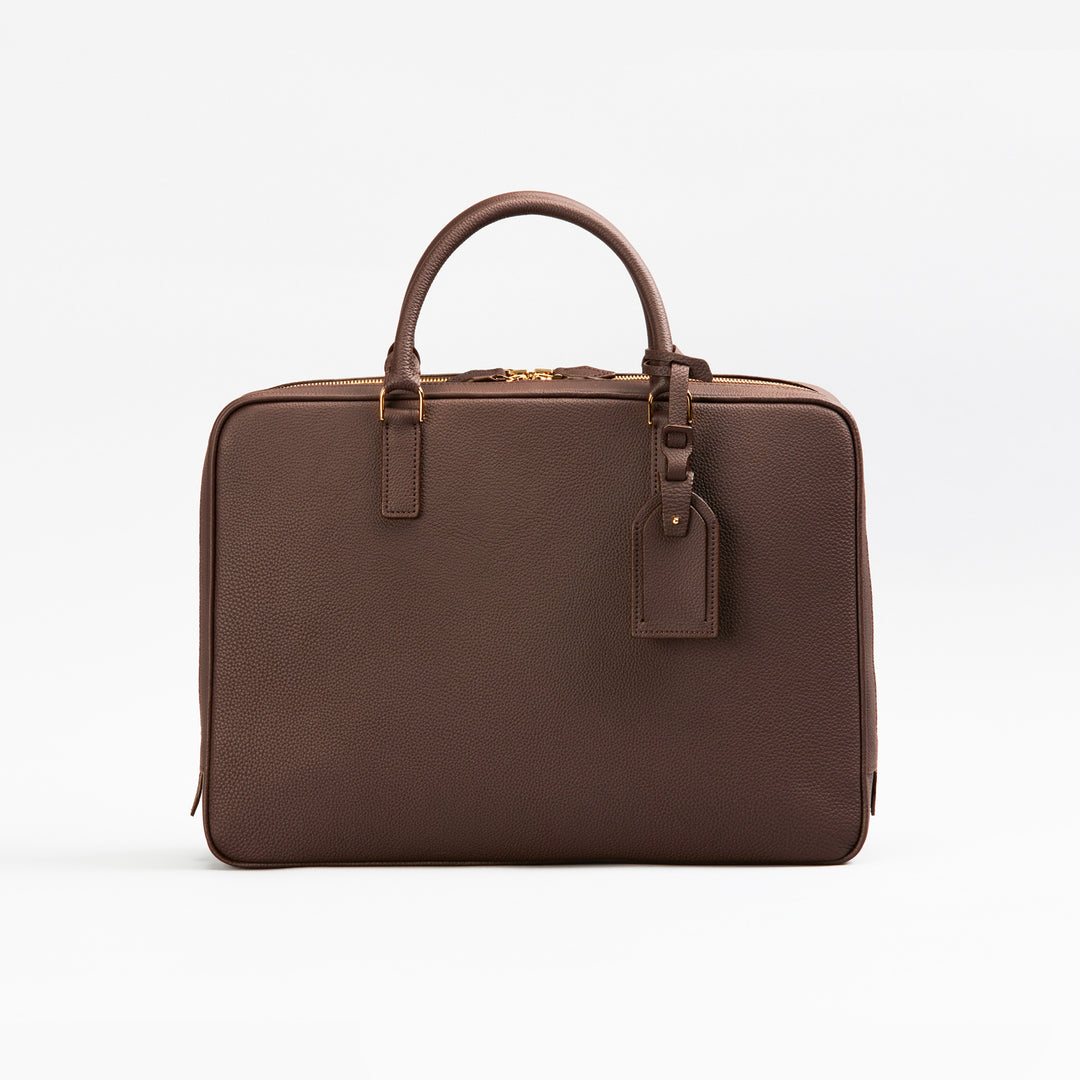 大峽製鞄｜ソフトブリーフケース 『ハツレ』(ブラック)【1157-4-GMS】