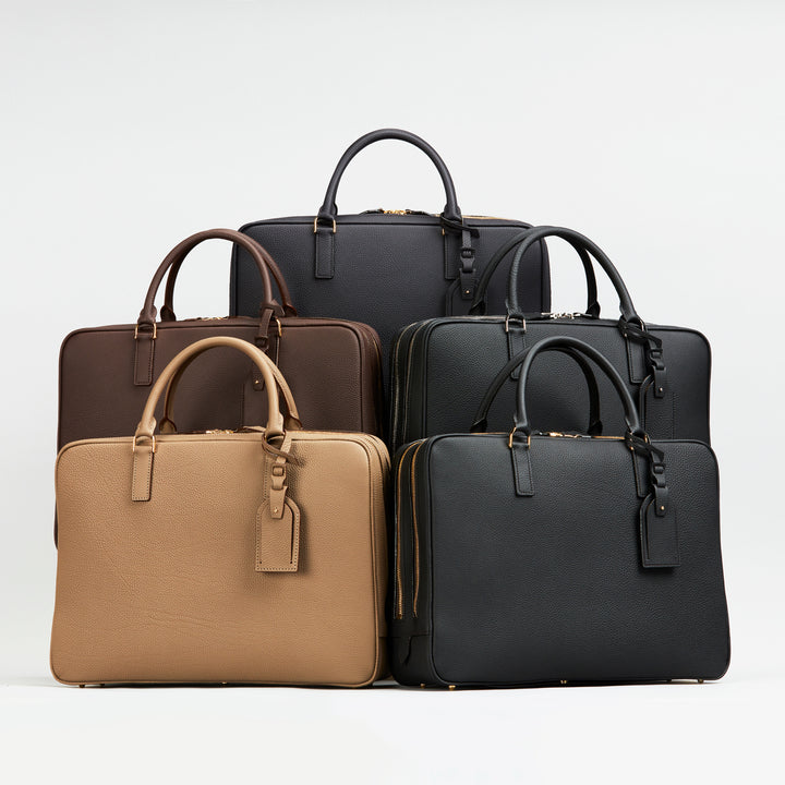 大峽製鞄｜ソフトブリーフケース 『ハツレ』(ブラック)【1157-4