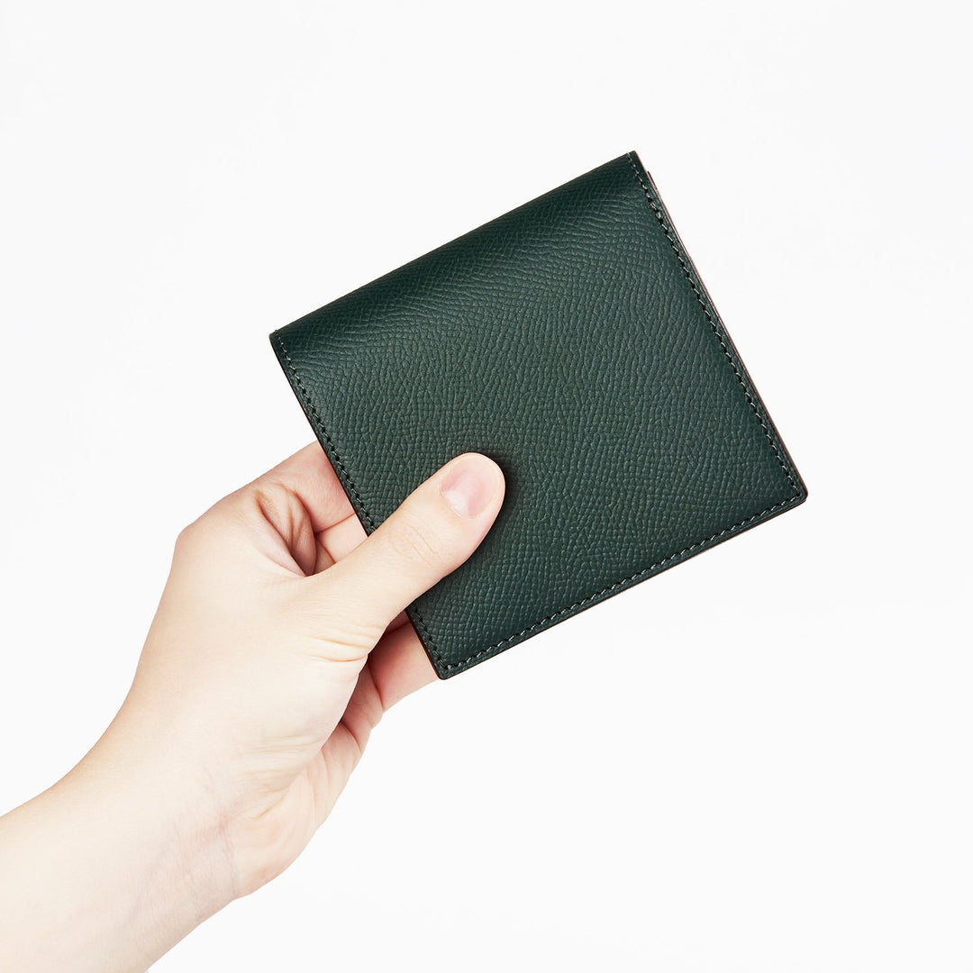 大峽製鞄－メンズ財布｜【1362-ECF】札入れコンパクト・二つ折り小銭