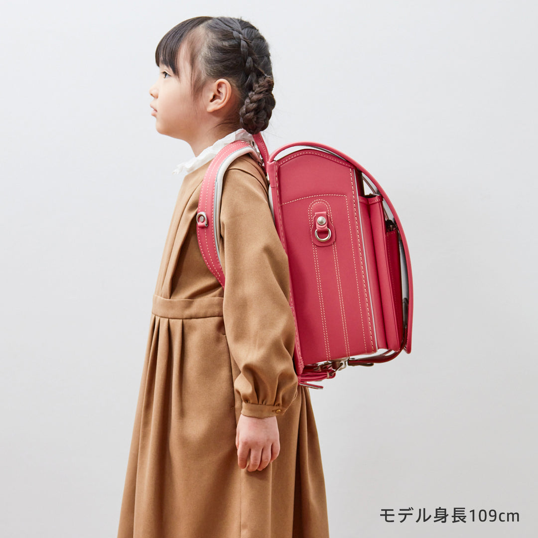 【 公式 】 オオバランドセル 2025 - 大峽製鞄 おおばせいほう ランドセル 女の子 ピンク かわいい【15-S】牛革スーパータフ®  型崩れしにくい