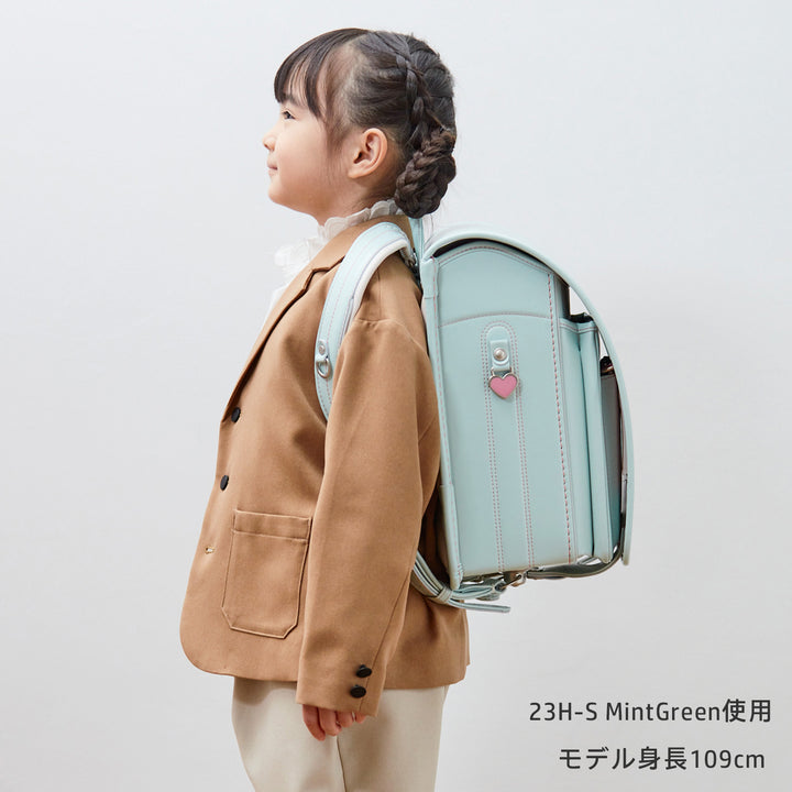 【 公式 】 オオバランドセル 2025 - 大峽製鞄 おおばせいほう ランドセル 女の子 ミントグリーン【15-S】牛革スーパータフ® 型崩れしにくい