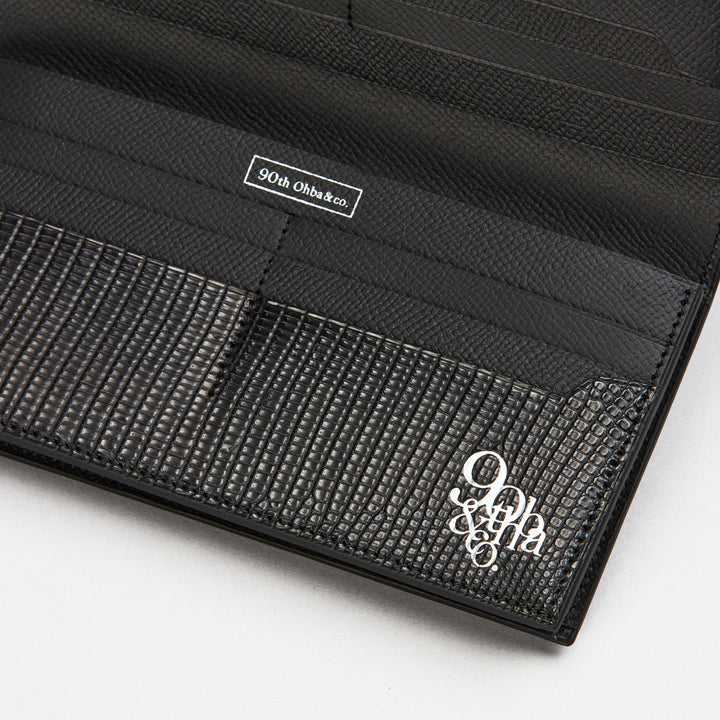 長財布｜大峽製鞄－《90周年記念》【90-1057-ECF×LZD】束入れ(通し襠