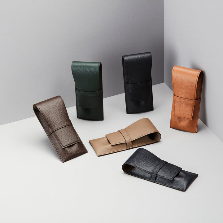 大峽製鞄 (おおばせいほう) | 【1189-2-ECF】ペンホルダー (2本挿)