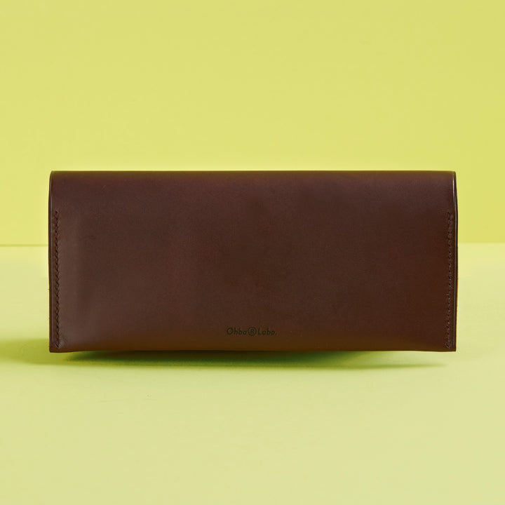 Ohba®︎Labo.｜長財布｜束入れ入れ小銭つき【R-001-MBL】 – Ohba&Co