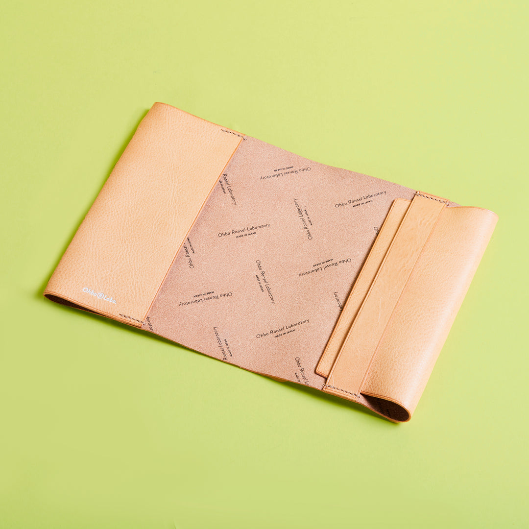 ブックカバー【R-012-MBX】オオバラボ Ohba ＠ Labo 大峽製鞄
