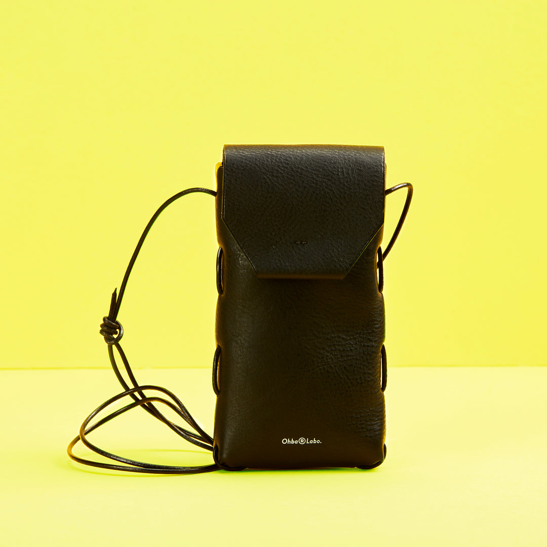 ARTS&SCIENCE スマホショルダーバッグ OhbaⓇLabo.－【 R-022-MBX 】スマホショルダー〈 ネックポーチ