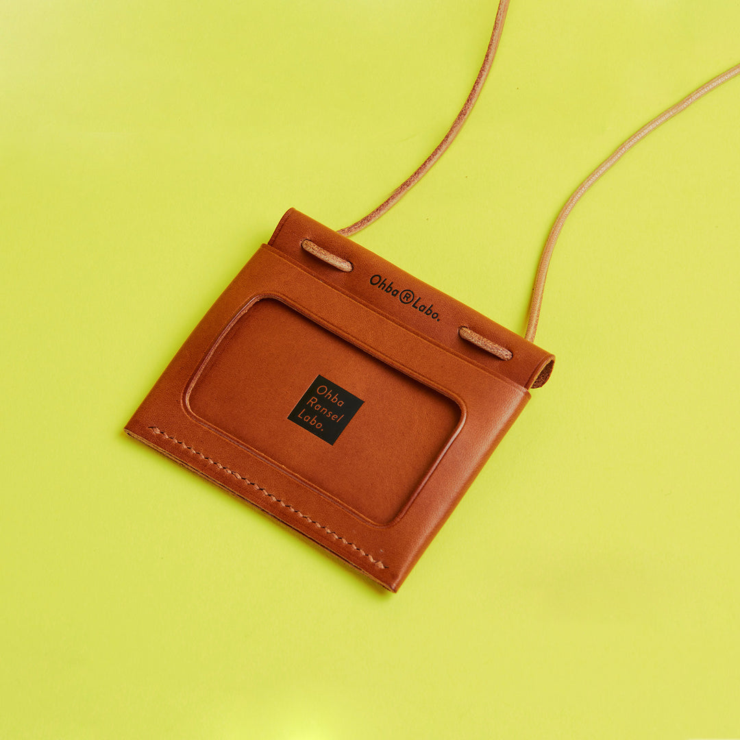【未使用】大峡製鞄 オオバセイホウ カードケース ❤︎ IDカードケース【R-015-MBL】 大峽製鞄 オオバセイホウ おおば