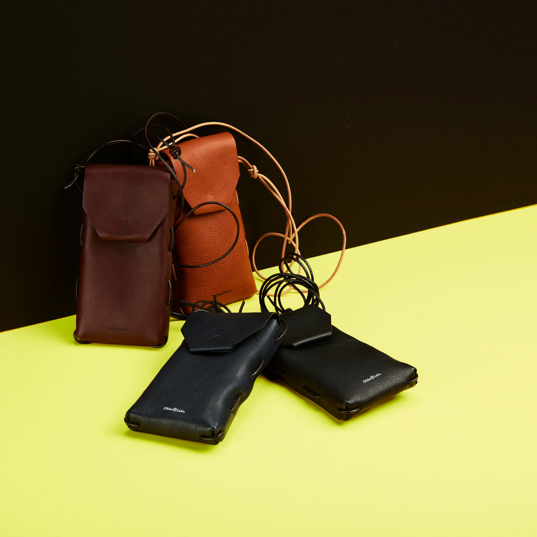 OhbaⓇLabo.－【 R-022-MBX 】スマホショルダー〈 ネックポーチ