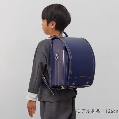 オオバランドセル　牛革・スタンダード【15-S】2024年ご入学用 ランドセル 《レッド》